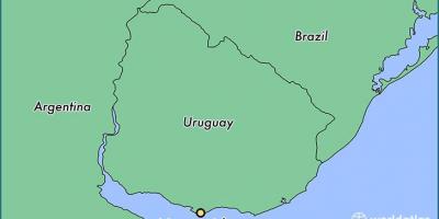 خريطة أوروغواي مونتيفيديو